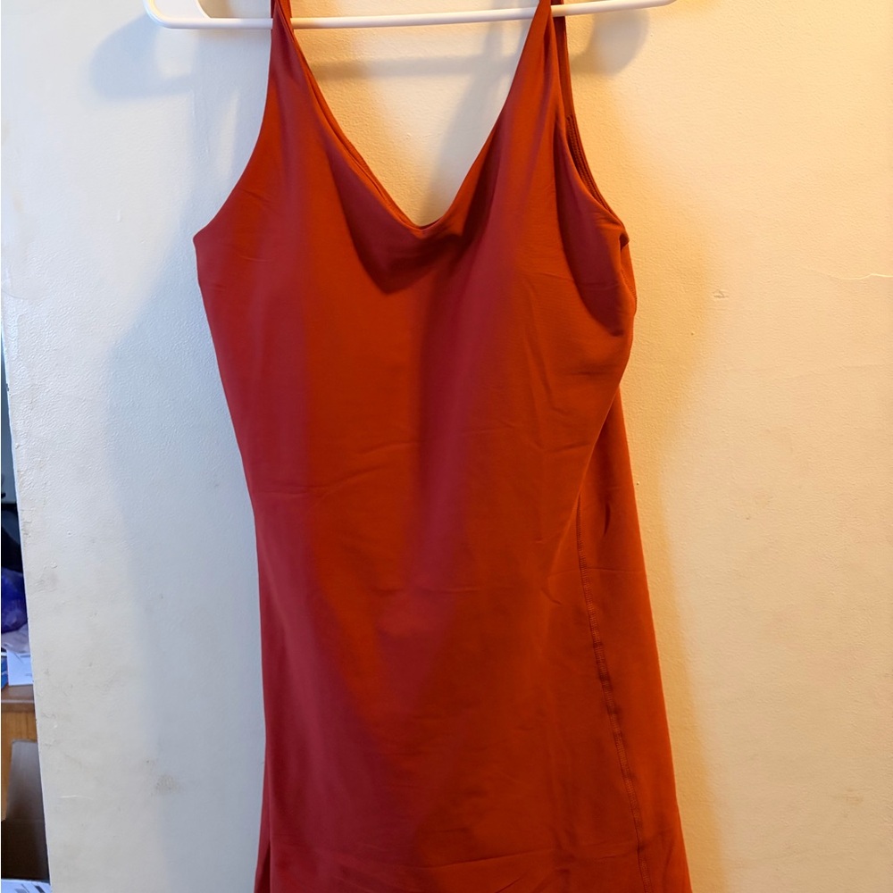 Old Navy Active Rust Red Sports Dress